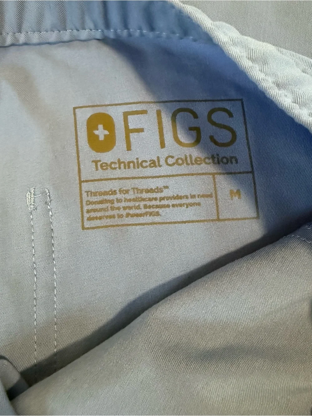 Figs Men’s Cairo Cargo Scrub Pants Ceil Blue- Medium